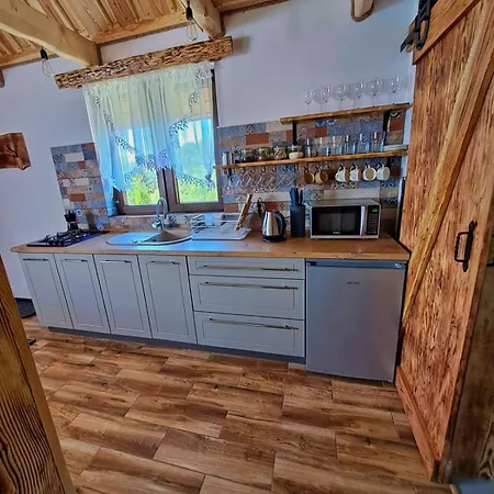 Ostoja Bieszczady Domek Caloroczny Lutowiska Exterior foto