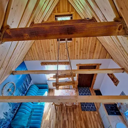Ostoja Bieszczady Domek Caloroczny Lutowiska Exterior foto